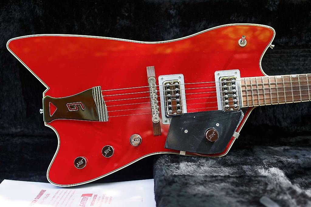 Gretsch Musikinstrumente: Gretsch G6199 Billy-Bo Jupiter Thunderbird Firebird Red – Neu (gemäss Beschreibung) aus Sierre von Merlin28 1