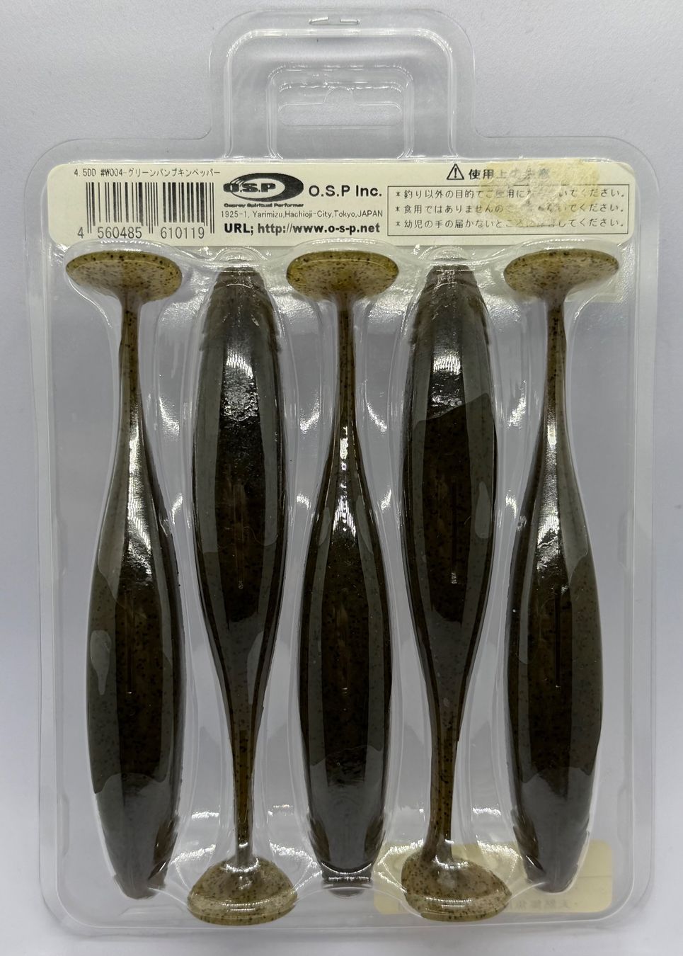 Esche: OSP Dolive Shad 4.5" - Japan, Gummiköder – Usato da Widnau venduto da Fishingtackle_Oggy 1