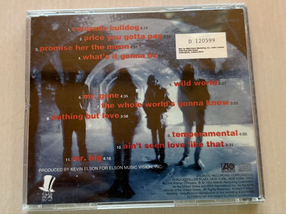 CD: Mr. Big - Bump Ahead (CD) – Usato da Oberried Brienz venduto da Chyara 1