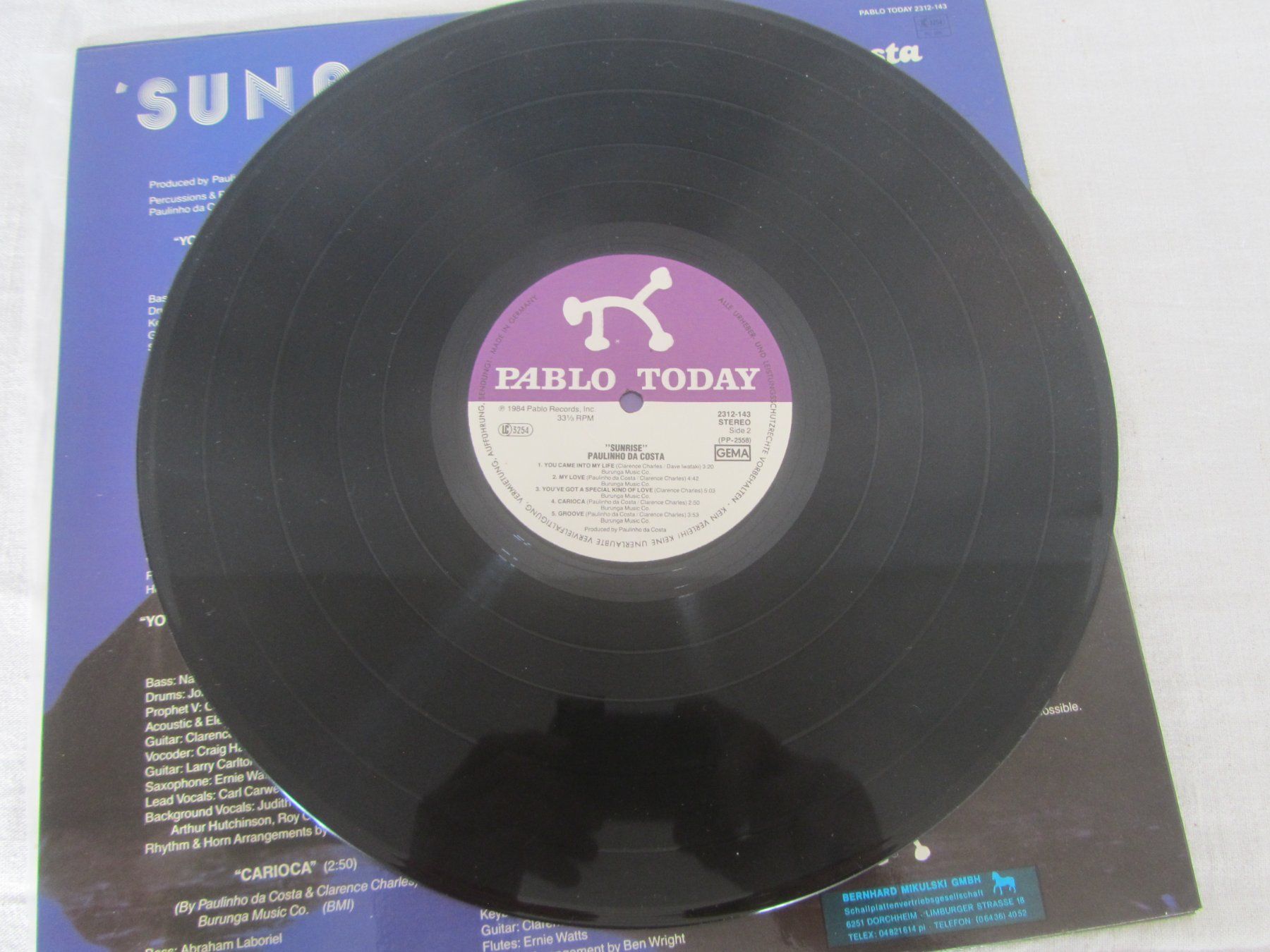 Schallplatten: Paulinho da Costa:  Sunrise – Gebraucht aus Seengen von mikelele 2
