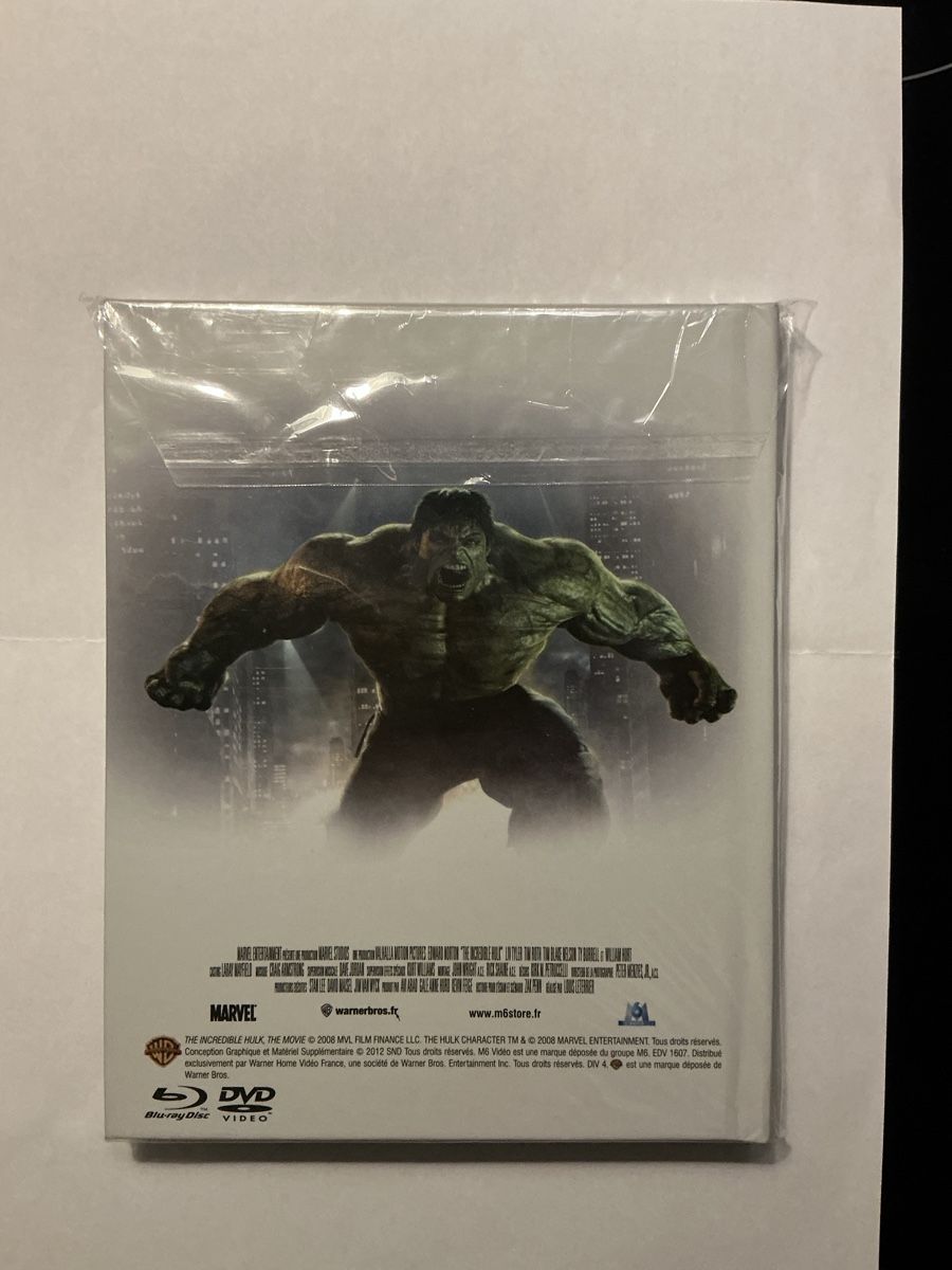 Tutti i DVDs: Der unglaubliche Hulk 2008 Mediabook Marvel – Usato da Arth venduto da dicka001 1