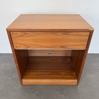 Top Design Exclusiv Sideboard 760mm breit - Nussbaum