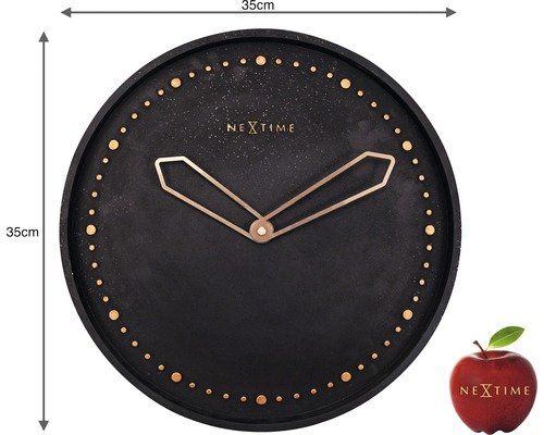 Uhren: Cross Uhr Wanduhr Schwarz Polyresin – Neu und originalverpackt aus Brugg AG von swiss.sales.force 2