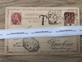1896 Postkarte Nr. 12 Italien - Österreich AK