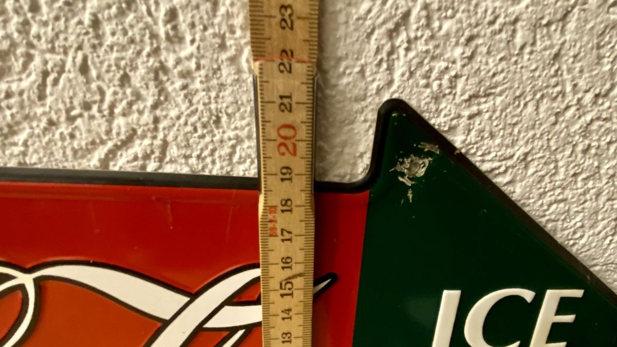 Coca-Cola Insegne: Blechschild Coca Cola, antik – Usato da Murten venduto da Defender10 4