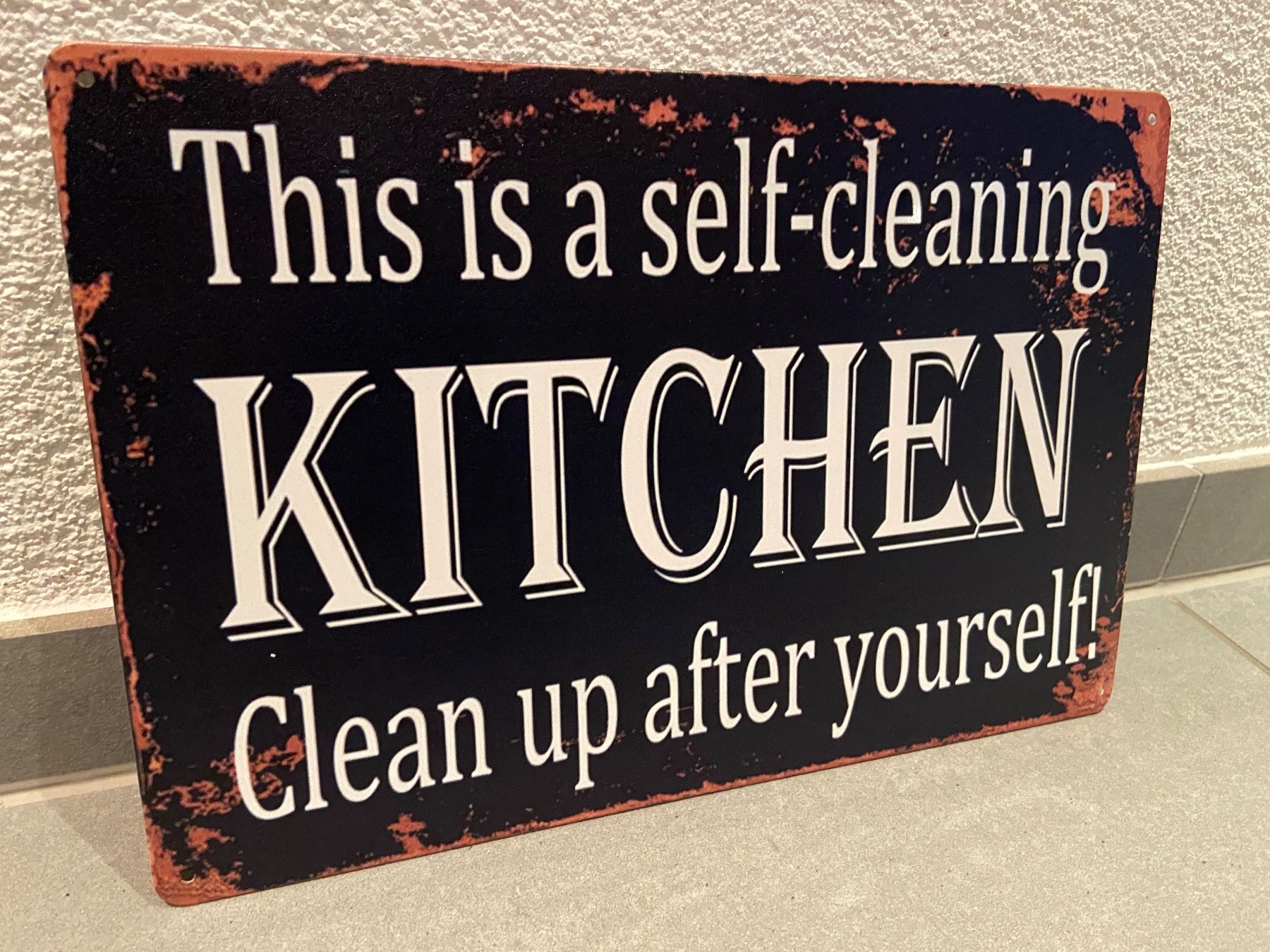 Schilder: KITCHEN SCHILD VINTAGE BLECHSCHILD NEU 1 Pcs. – Neu und originalverpackt aus Seon von Aaargauer01 6