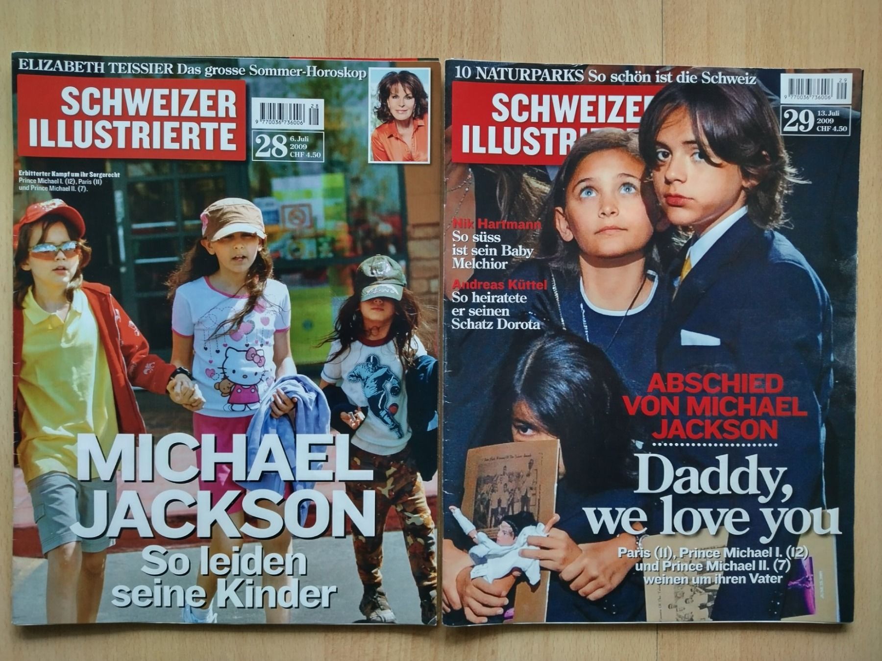 Riviste & Magazine: Schweizer Illustrierte - Tod von Michael Jackson – Usato da Jona venduto da Argus36