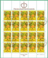 Kleinbogen  EUROPA  1981  gestemp. Ersttag    SBK 40.00