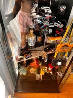 Vitrine mit Licht