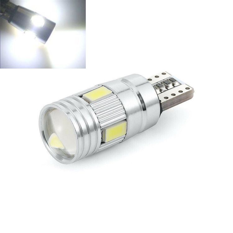 Lampe LED T10 W5W 10 SMD Autolampen mit Linse Deception LED