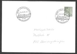 Eisenbahn Sonderbrief 120 Jahre Hauensteinlinie 26.8.1978
