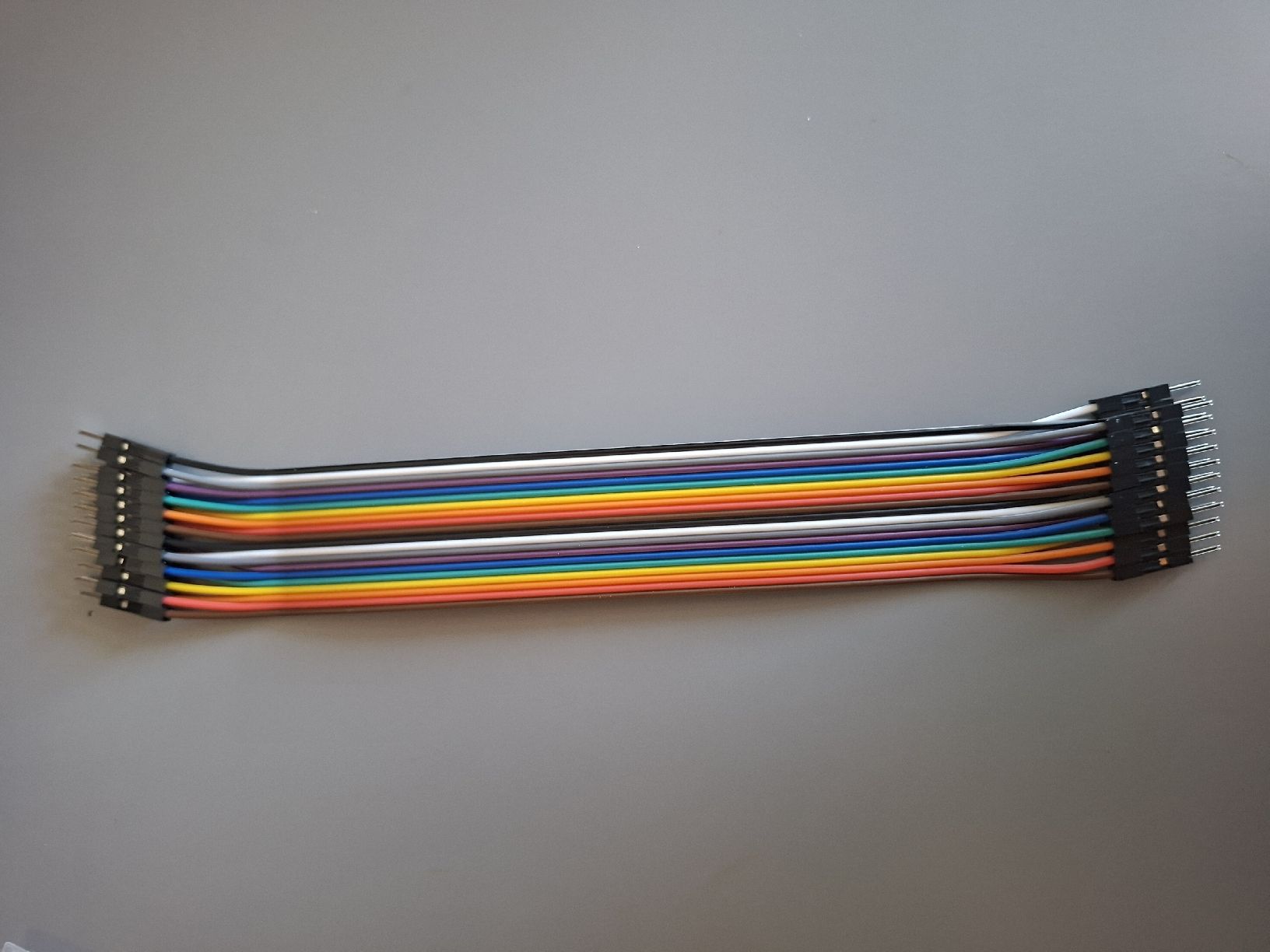 Componenti elettronici: Jumper Kabel, 20cm, 2.54mm Raster, Stift zu Stift, Neu – Nuovo e nell'imballaggio originale da Watt venduto da MG_Products