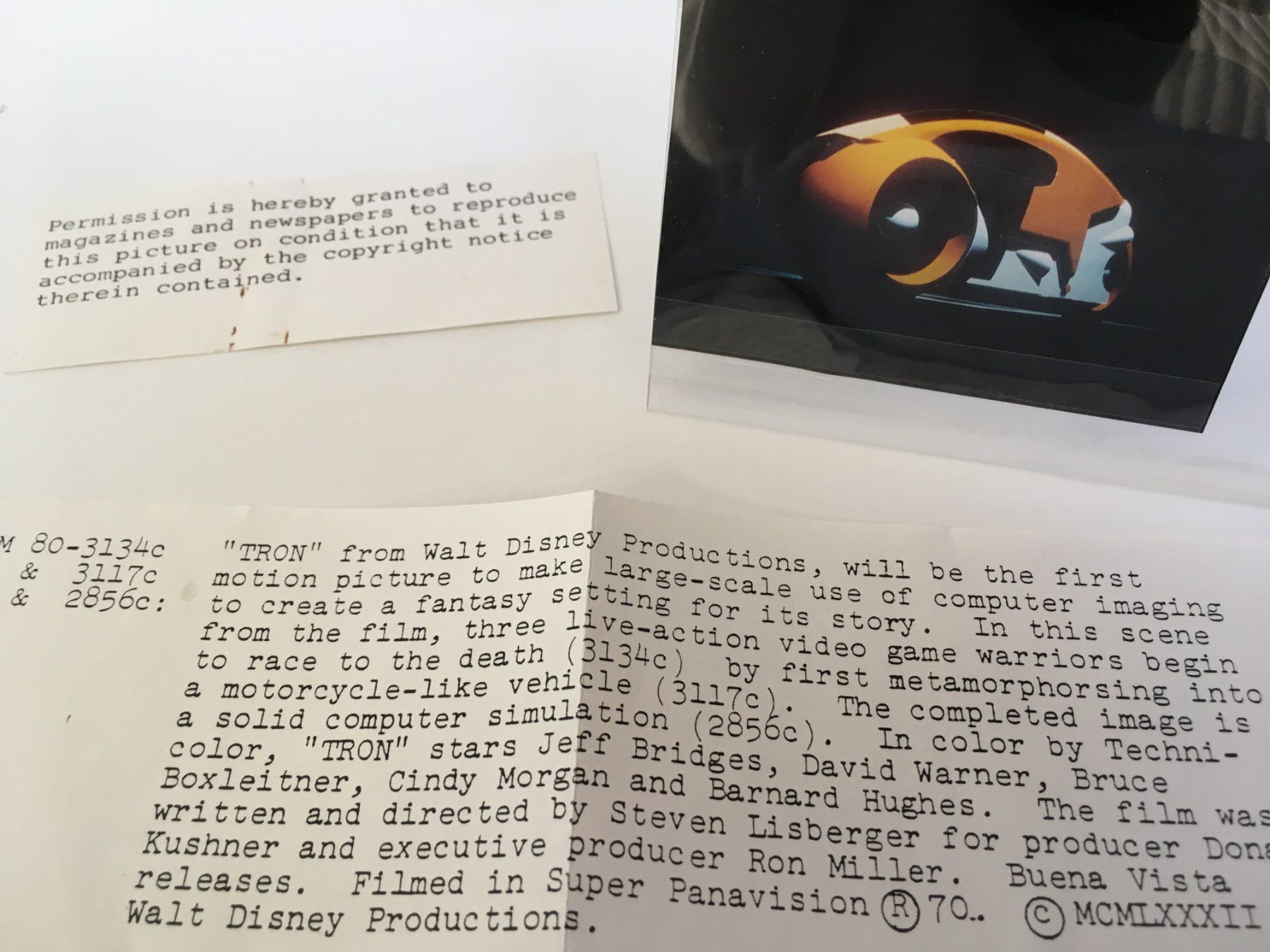 Carte collezionabili: Original 1982 Tron Storyboard / Production Artwork – Usato da Uster venduto da the_sz2y 3