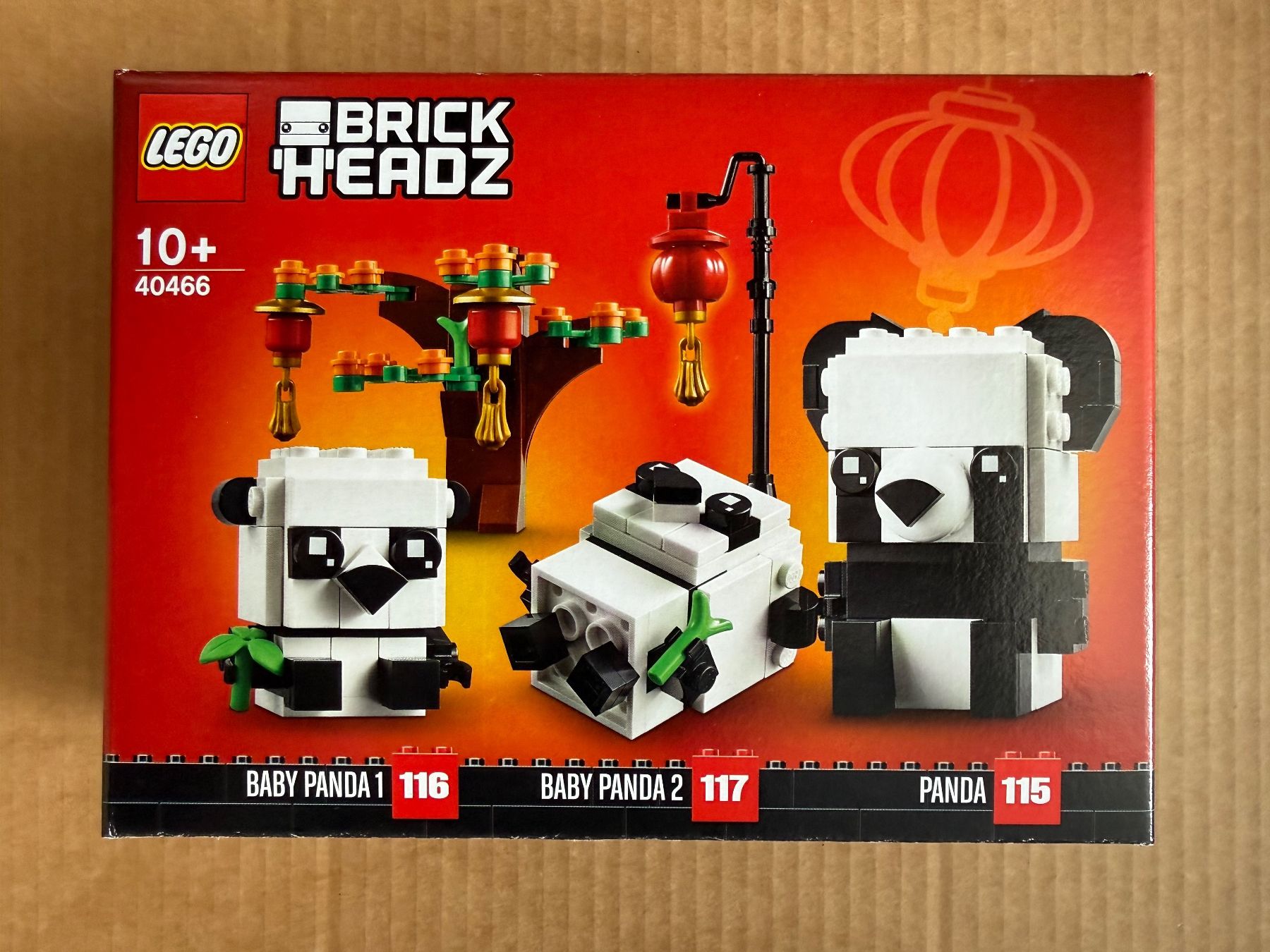 Lego Kit di costruzioni: Lego BrickHeadz 40466 - Panda – Nuovo e nell'imballaggio originale da Basel venduto da zekzek
