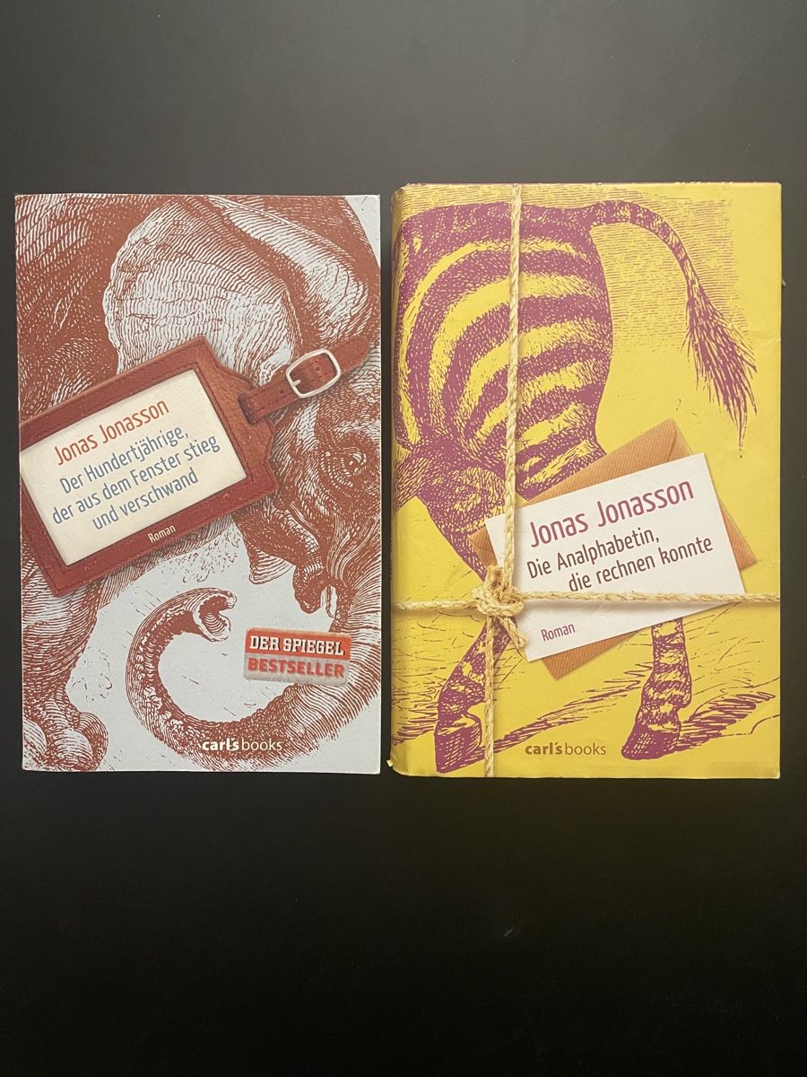 Bücher: 2 Jonas Jonasson Romane – Gebraucht aus Winterthur von sue707