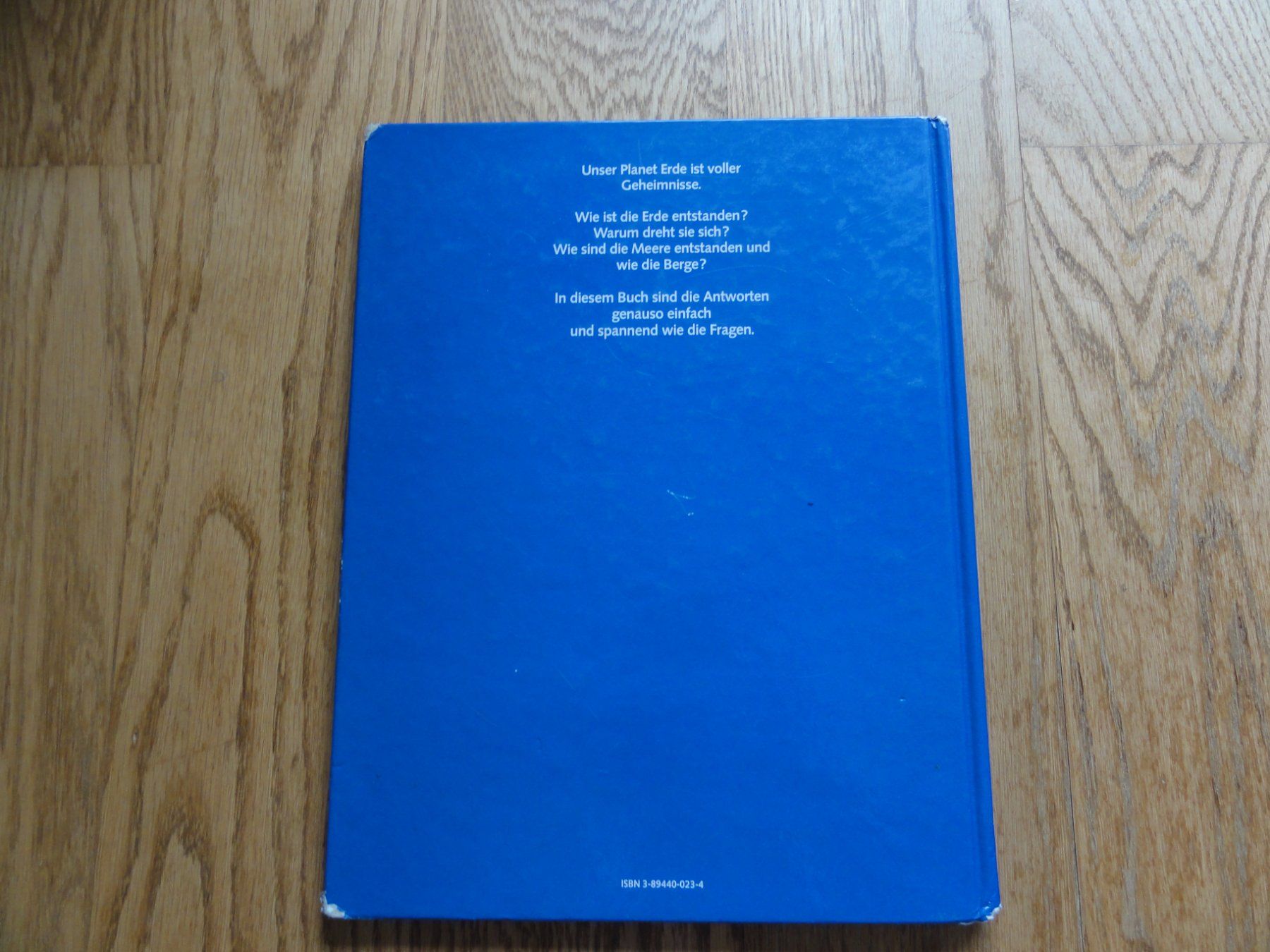 Libri: Unser Planet Erde – Usato da Riedholz venduto da Taweva 8