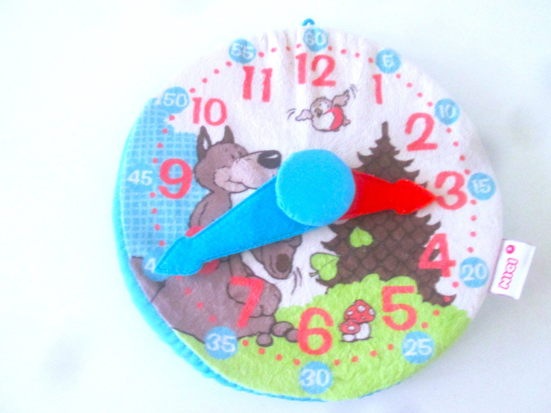 Nici Giocattoli: NICI Plüsch-Hängeuhr – Usato da Sementina venduto da babucia 1