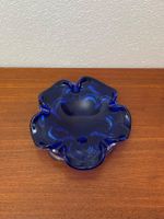 Florale Muranoglas Schale vintage Glas Aschenbecher vintage