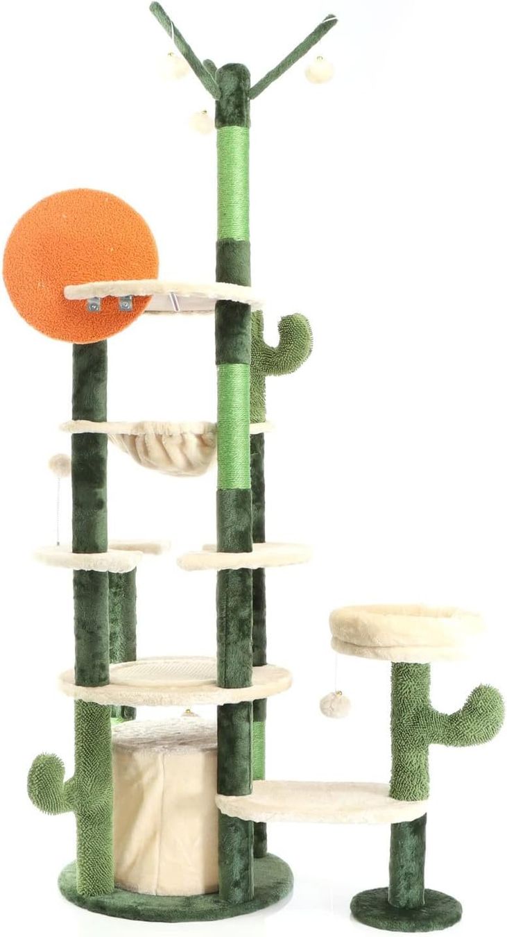 Tiragraffi: Fudajo Kratzbaum Kaktusdesign 172 cm – Nuovo e nell'imballaggio originale da Bottighofen venduto da zaap 4