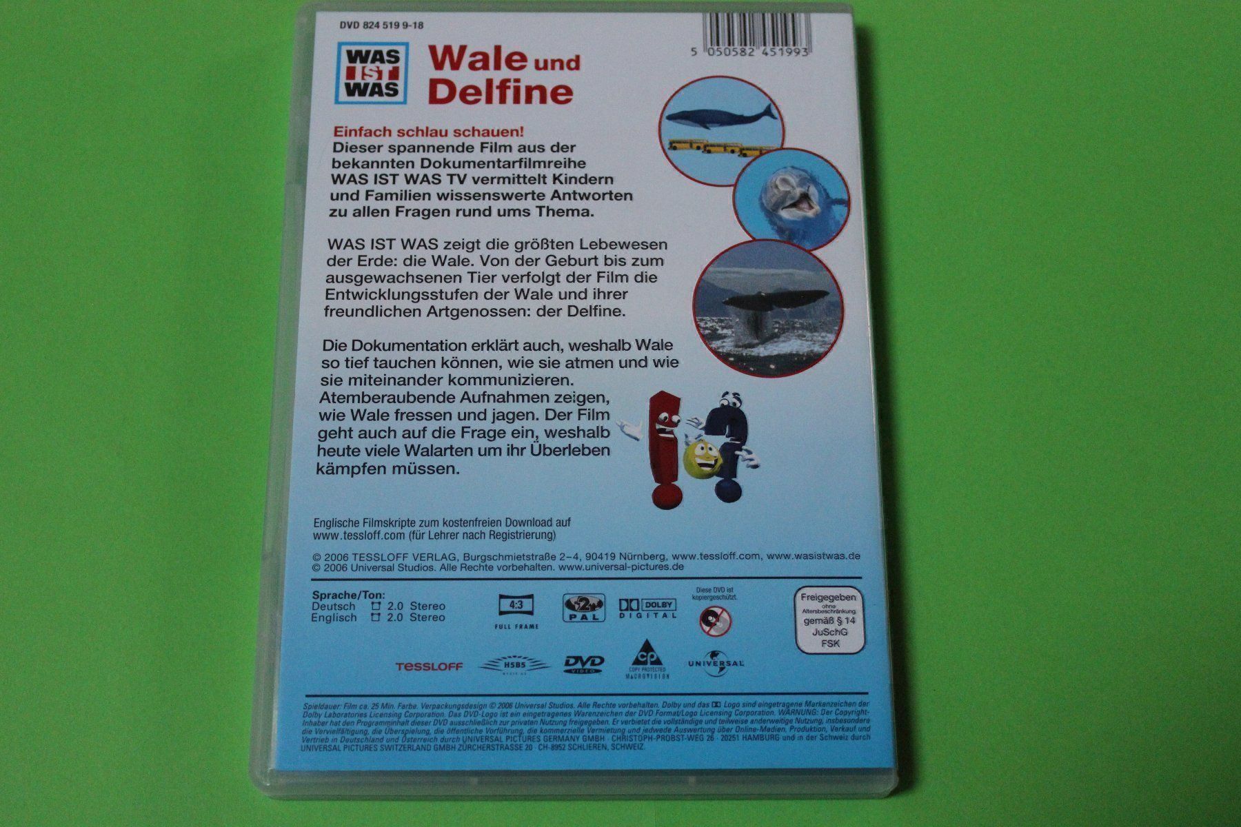 Tutti i DVDs: WAS IST WAS? - WALE UND DELFINE DVD!!!!! – Usato da Tübach venduto da JamesStone 2