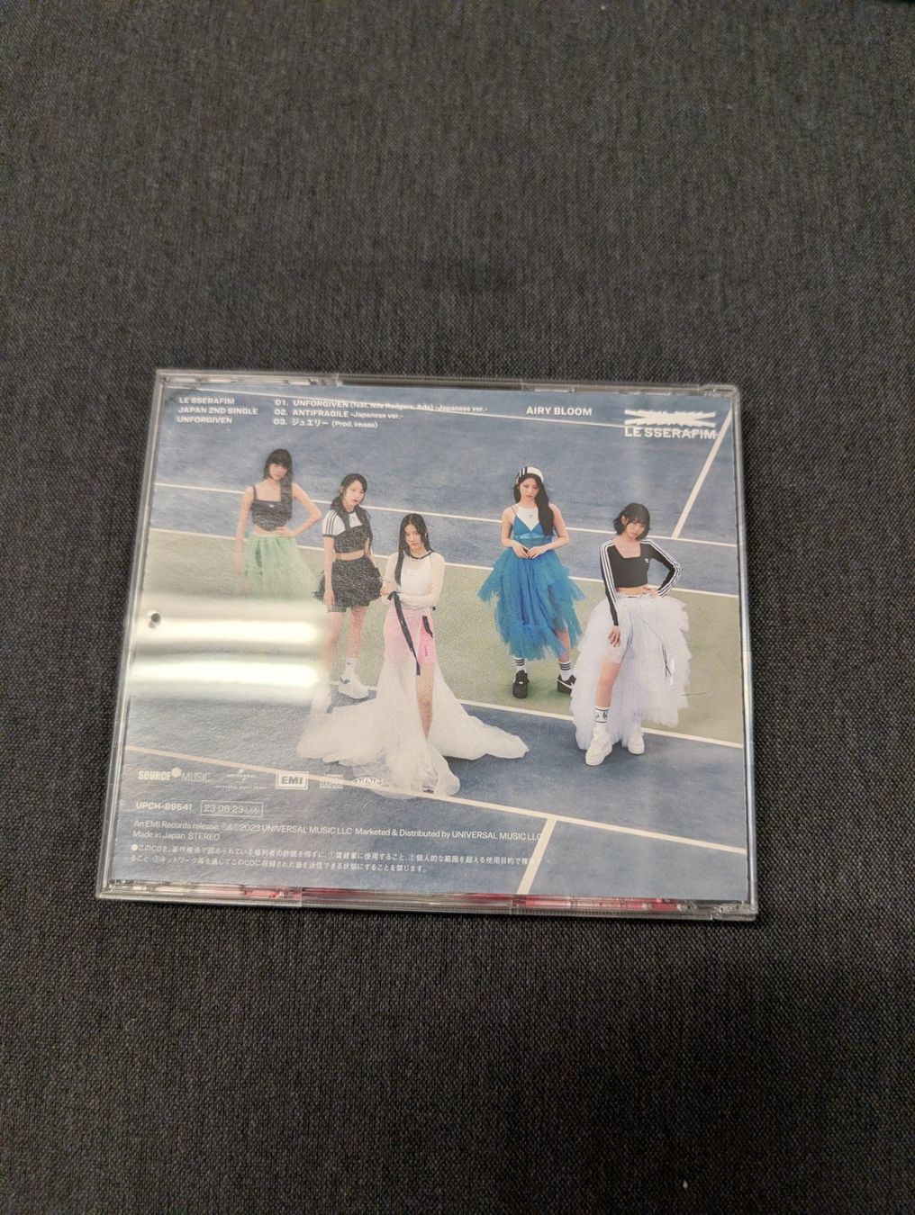 CD: Le Sserafim unforgiven Japan 2nd single – Usato da Giubiasco venduto da Ticinerd 1