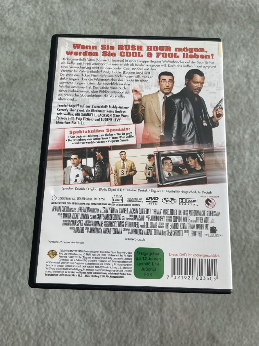 Tutti i DVDs: DVD Cool & Fool Samuel L Jackson Eugene Levy  – Usato da Unterkulm venduto da AnoliOccasion 2