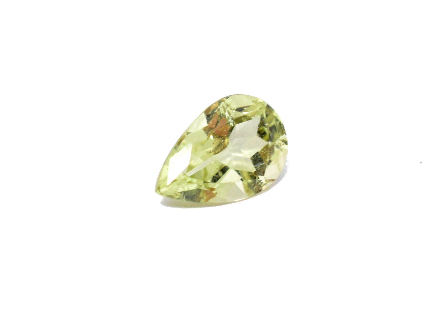 Pietre preziose: Beryll-Heliodor-2.105 ct -Birnen Schliff-Idar-Oberstein – Nuovo e nell'imballaggio originale da Berlingen venduto da inf_rn5k 2
