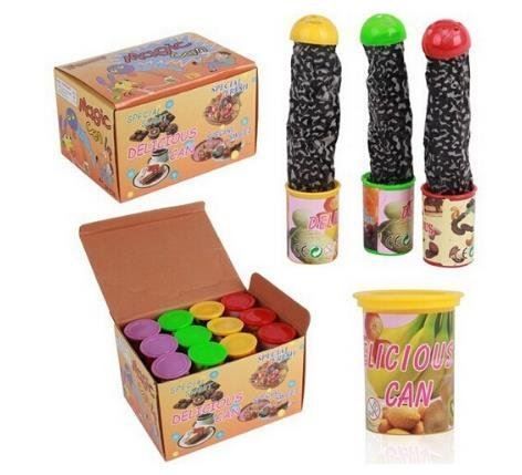Spiele: Mini Schlange Chips Dose Scherzartikel Schock Prank Snake – Neu und originalverpackt aus Dättlikon von easythings 2
