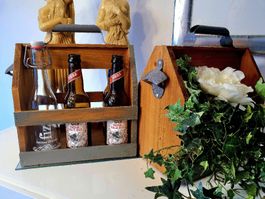 Bierkiste, Dekokiste, Männerhandtasche Geschenkidee