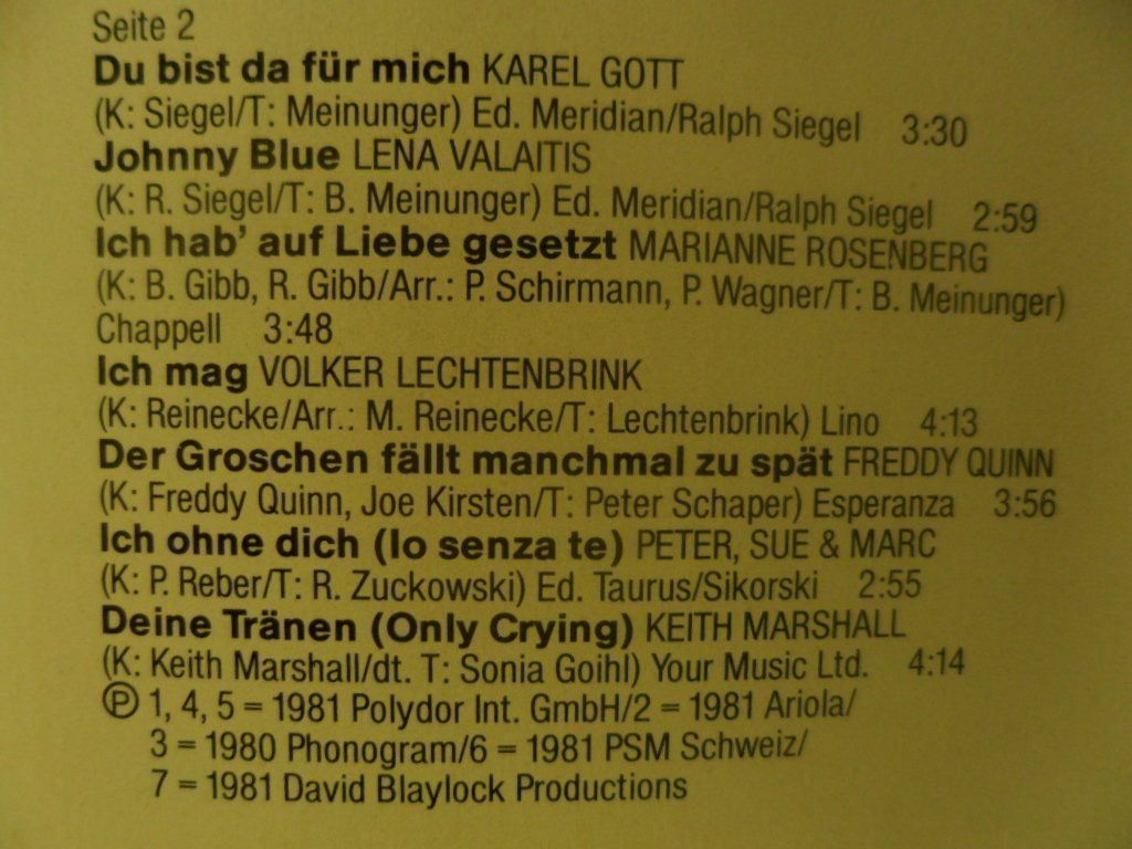 Musicassette: TOP STAR PARADE – Nuovo (secondo la descrizione) da Langnau i. E. venduto da gf2_29jt 2