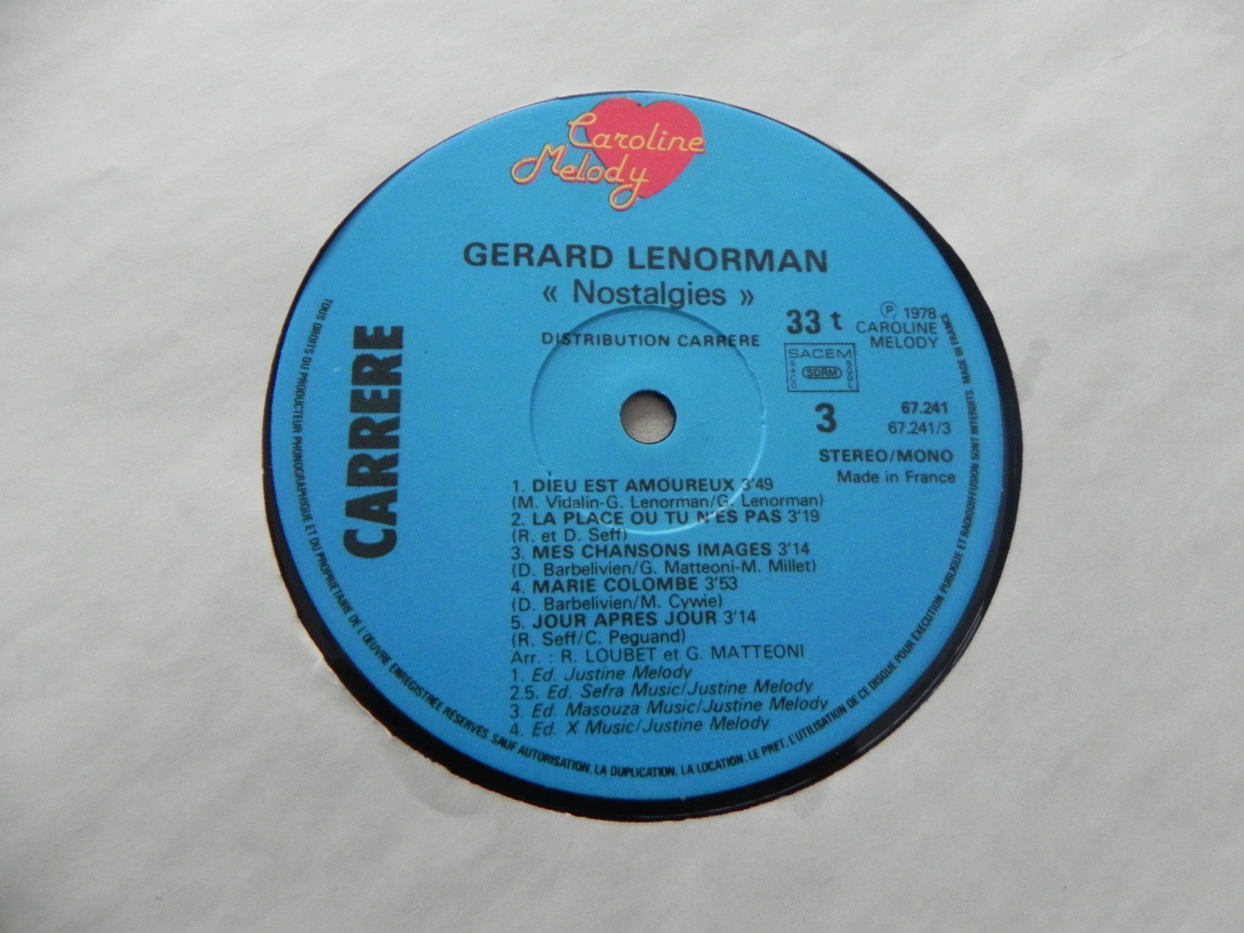 Dischi in vinile: Doppel LP Chanson Gérard Lenormann – Usato da Siebnen venduto da krimsie 7