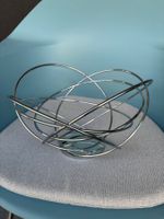Post-modern chrome fruit basket from Wireworks London