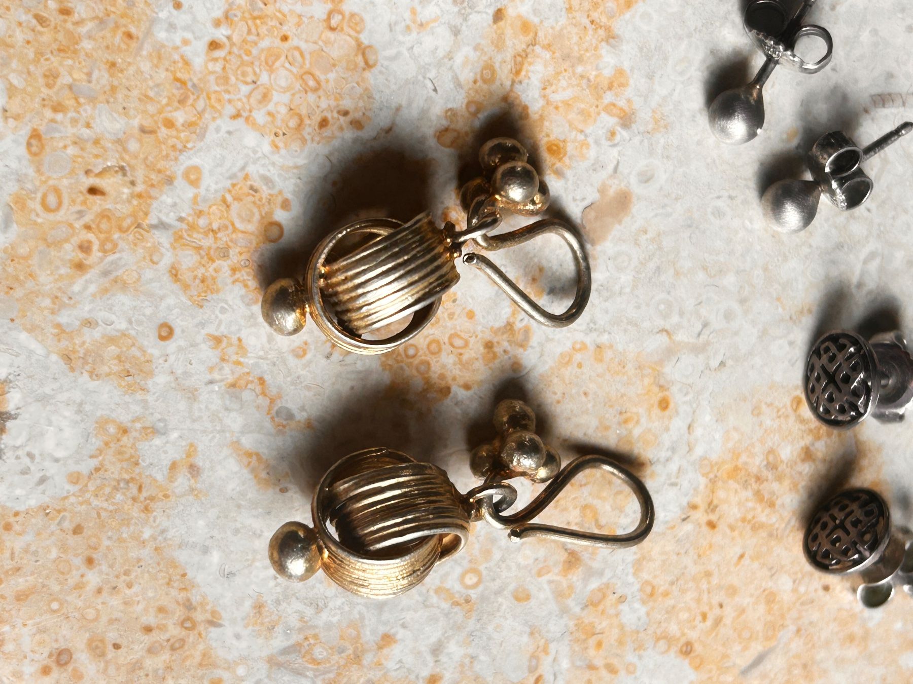 Orecchini pendenti & Orecchini a lobo: 8 paar ohrenringe  silber/Modeschmuck OM – Usato da Dittingen venduto da Bellevista 3