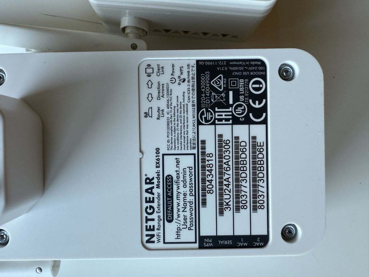 Netgear Wlan: Lot de 2x Netgear WiFi Range Extender – Gebraucht aus Gland von Lucie1201 2