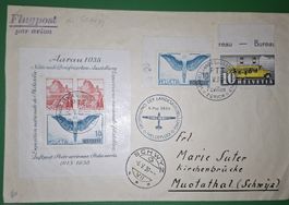 Eröffnung der Landesausstellung  Meldeflug 06.05.1939