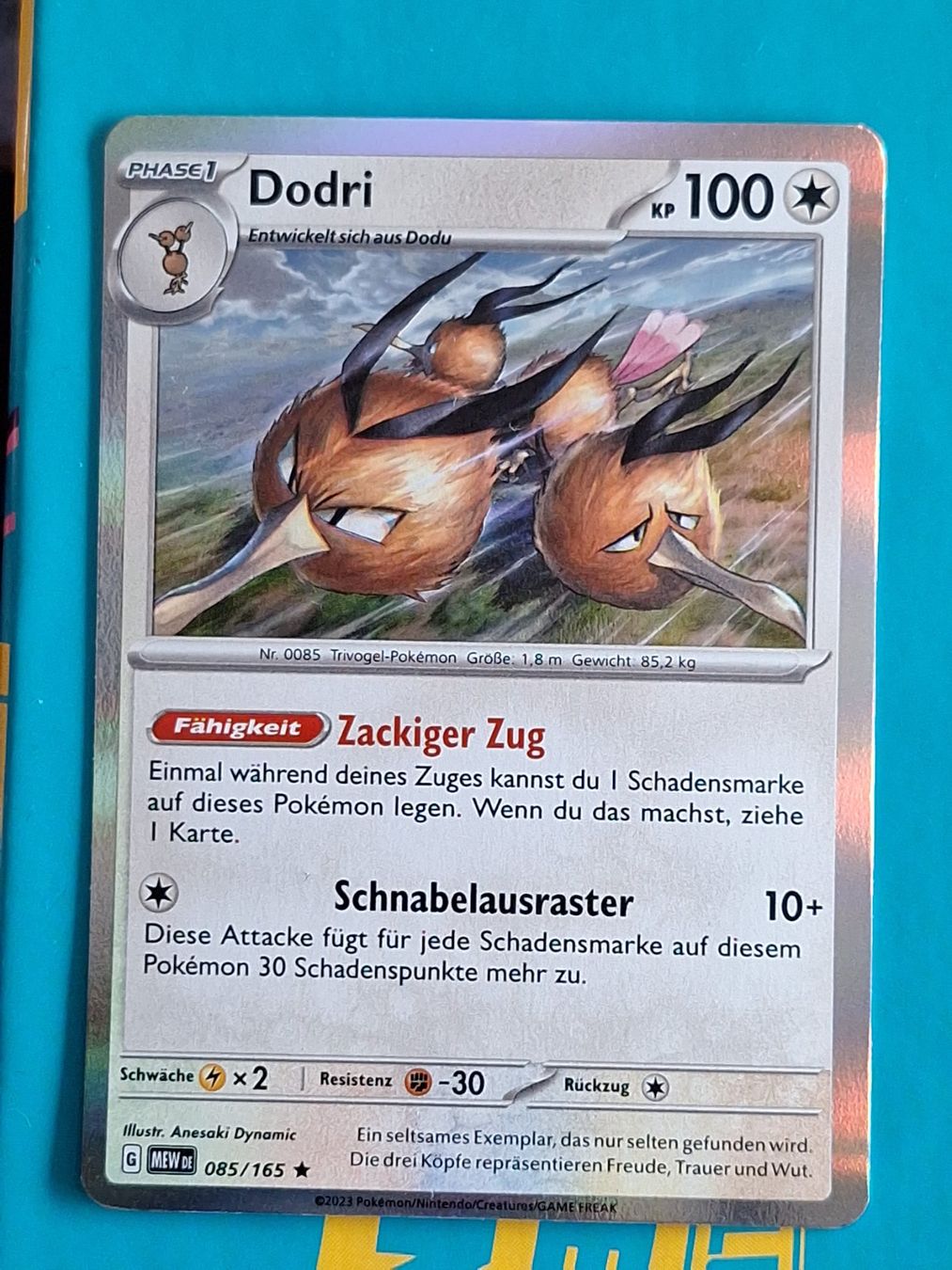 Pokémon Carte collezionabili: Dodri Holo - Mew 151 DEUTSCH - Pokemon – Usato da Altstätten SG venduto da GGsGameshop