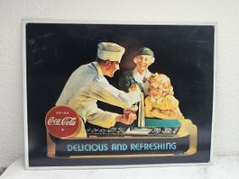 Blechschild Coca Cola