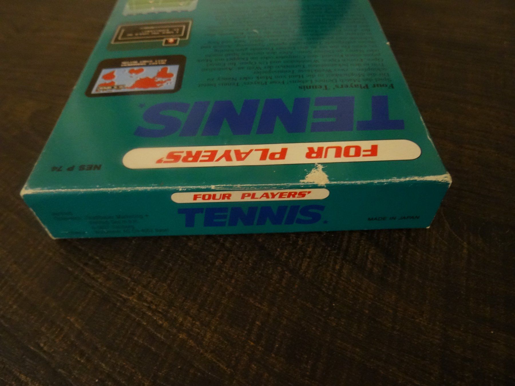 Nintendo Giochi: Tennis Four Players NES OVP – Usato da Olten venduto da Disc-Ausverkauf 2