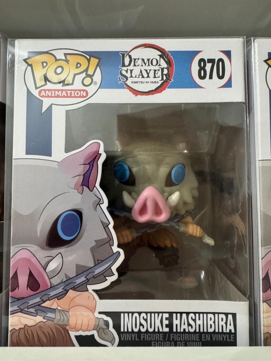 Funko Statuette: Funko Pop Inosuke Hashibira #870 Demon Slayer – Nuovo e nell'imballaggio originale da Viganello venduto da Lolland_7