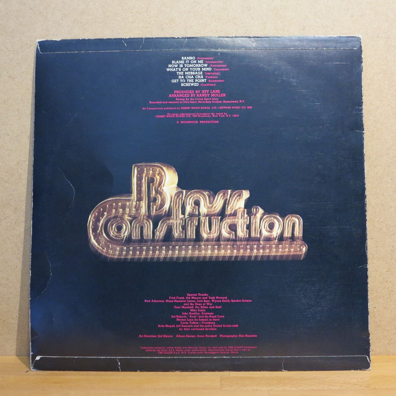 Dischi in vinile: Brass Construction II - LP – Usato da Zürich venduto da Naim60 1