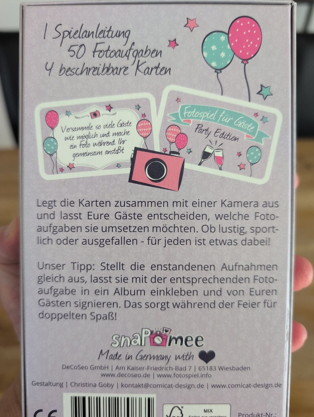 Spiele: snaPmee Party-Fotospiel – Neu (gemäss Beschreibung) aus Lanzenhaeusern von Schimpanse09 1