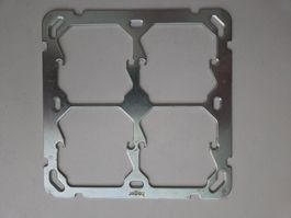 Hager Kallysto 2x2 4-fach Montageplatte