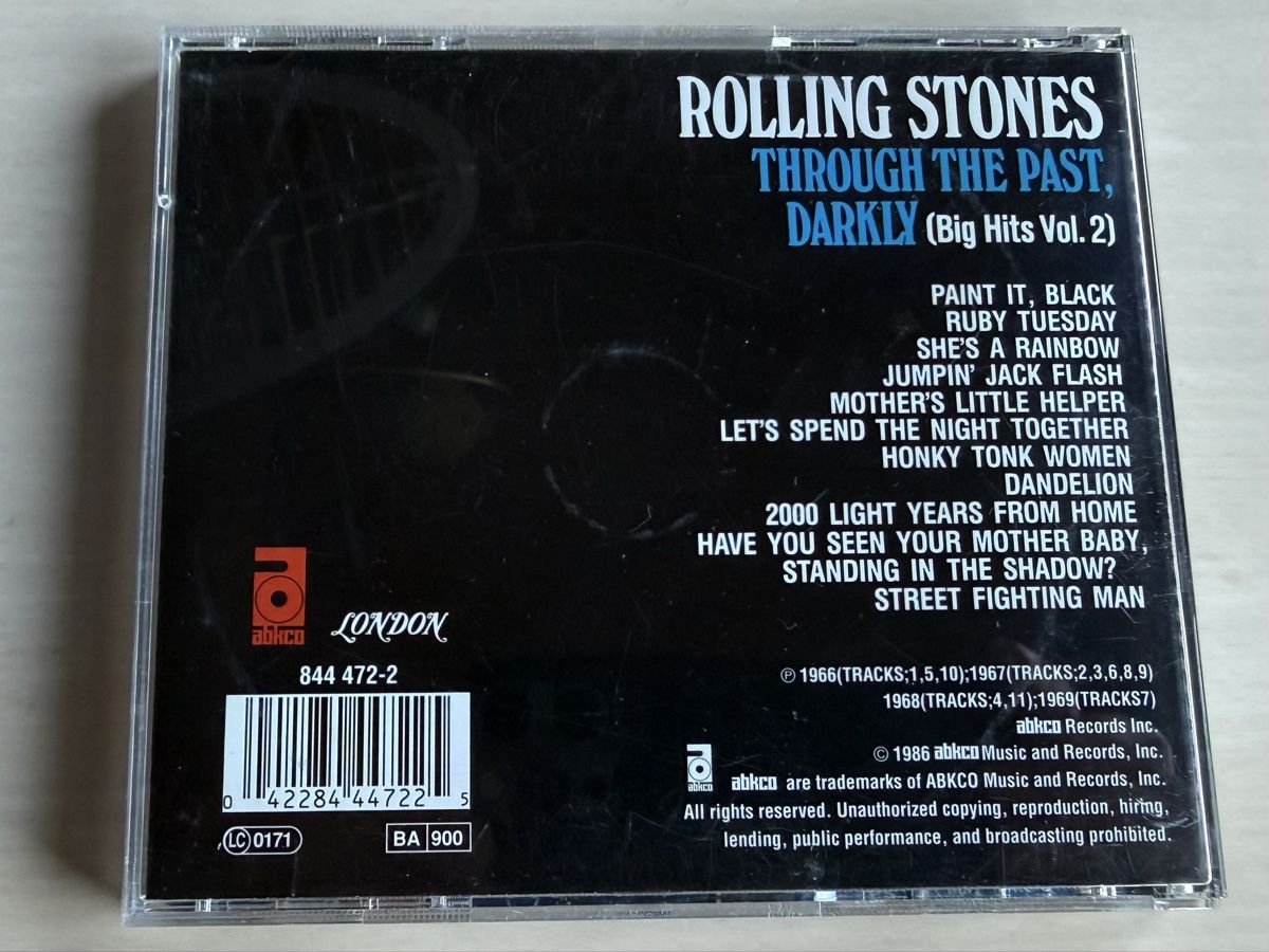 CDs: Rolling Stones Through The Past Darkly CD – D'occasion à Oberried Brienz par Chyara 1