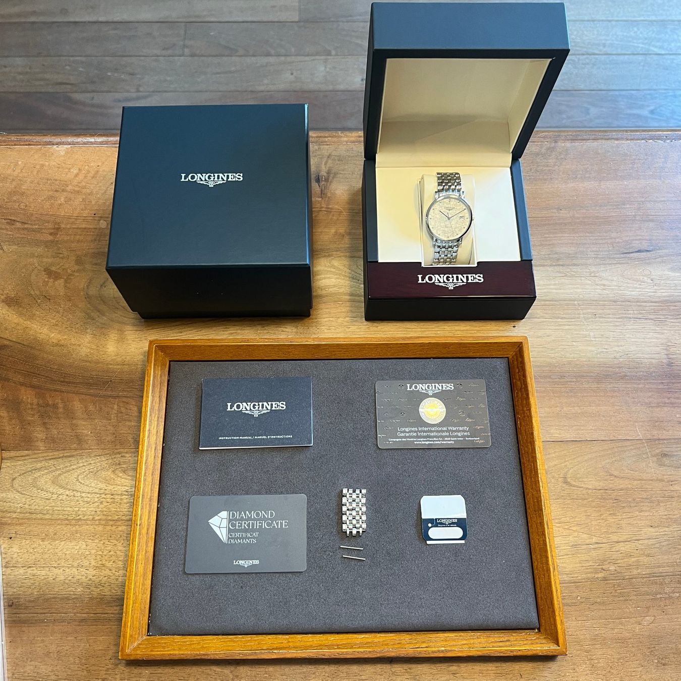 Longines Orologi: Longines Elegant Automatic 2026 Full Set L4.810.4.77.6 – Usato da Carouge GE venduto da Watchaser 9