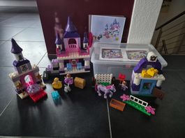 Lego Duplo Prinzessinnenset 10594 & 10595 inkl. Plastikkiste
