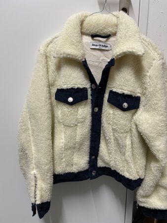 Kings of Indigo Jacke,(Grösse XS), stylisch.