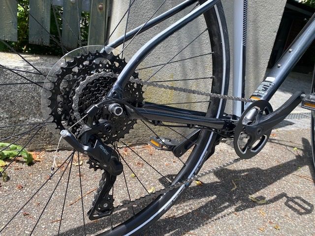 Cannondale Biciclette: Cannondale Quick 4 Disk graphite Grösse M neuwertig – Nuovo (secondo la descrizione) da Riehen venduto da AndiSBB 2