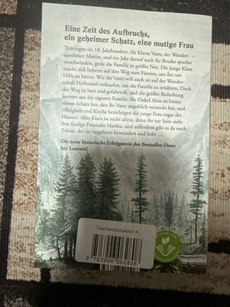 Libri: Iny Lorentz - Die Wanderapothekerin, top! – Usato da Zürich venduto da Krikri21 2