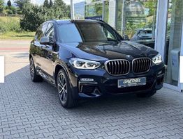 BMW X3 SUV schwarz Interieur Leder Panoramadach gut