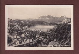 LUZERN mit Rigi und Gütsch